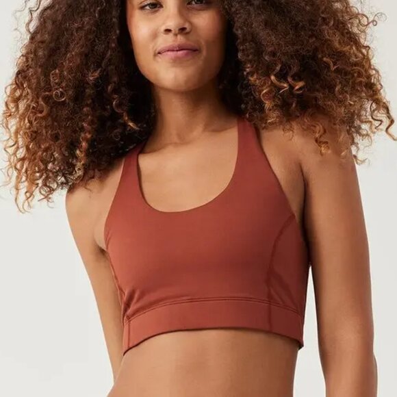 Outdoor Voices Doing Things Bra Size XXXL | NWT | Saddle | TechSweat Medium - Picture 1 of 1